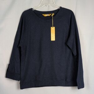 Classic Navy Crew Neck Sweater‎